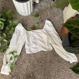 Elegant White Women's Top